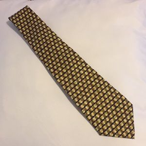 Nicole Miller Stock Ticker Tape Tie